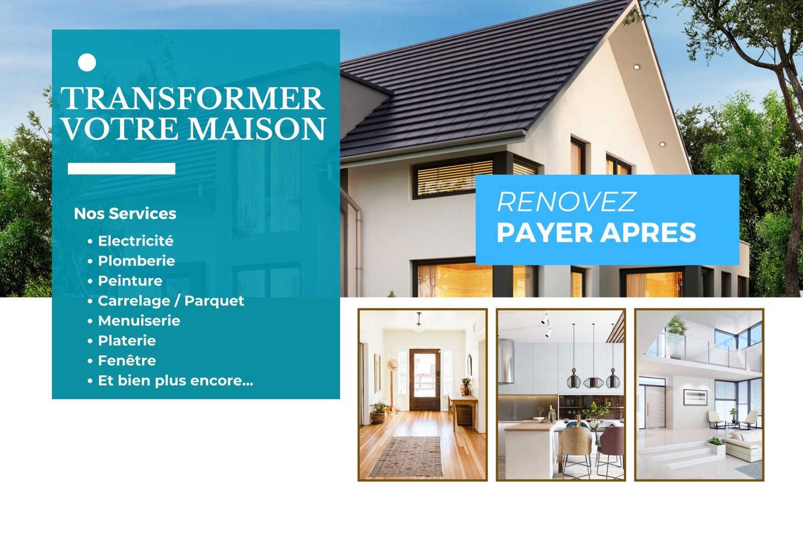 Entreprise de rénovation - Devis Gratuit sous 24/48H